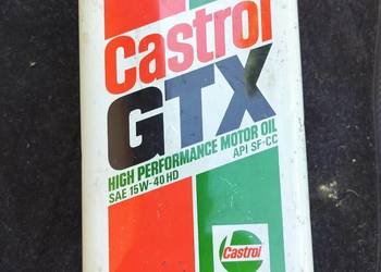 Castrol oryginalna puszka po oleju