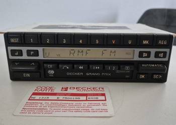 Kolekcjonerskie radio Mercedes Becker Grand Prix be1315