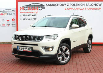 Jeep Compass LIMITED Automat 4WD 4x4 Salon Polska GWARANCJA RAPORT SelectC…