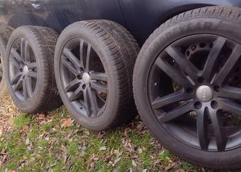 4 kołą audi q7 5x130,285.45.20 opony zimowe ładne cena okazyjna