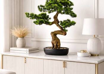 Sztuczne drzewko Bonsai Premium w doniczce 67x60x33