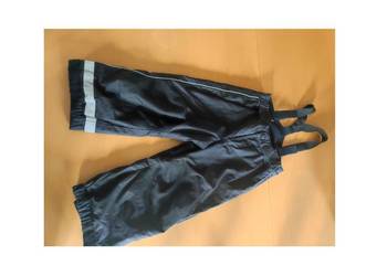 H&M spodnie zimowe ocieplane czarne zimowe narciarskie ciepłe