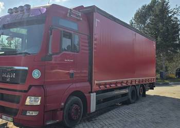 Man tgx 26.440 Firanka solo 20ep winda udt dach rozsuwany