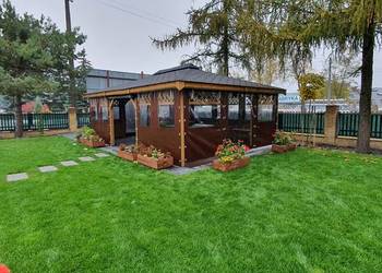 Ścianka boczna do altanki 200×200 cm – solidna, wodoodporna, na wymiar!