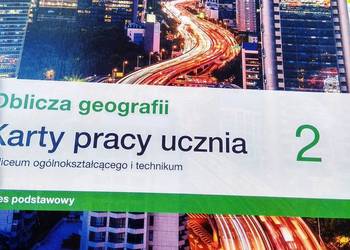 Oblicza geografii karty pracy ucznia 2 podstawa