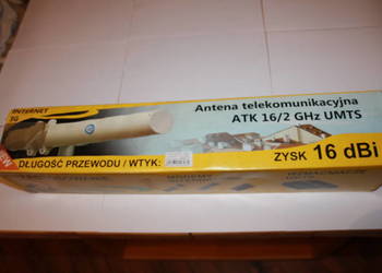 Sprzedam antenę kierunkową GSM do internetu po modem