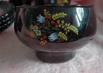 Filiżanki PRL spodeczki, cukiernica 6 szt Filiżanki PRL spodeczki, cukiernica 6 szt