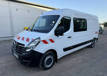 Opel Movano L3H2 MAX Master Brygadówka 7-Osób Klima Kamera Navi 3D