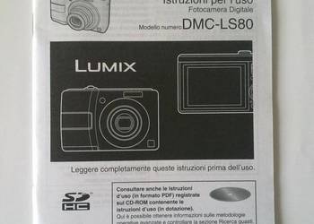 INSTRUKCJA OBSŁUGI - PANASONIC LS80 LUMIX - DUT ITA
