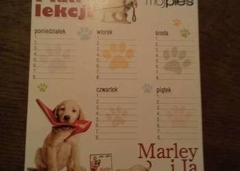 Plan lekcji Marley i ja