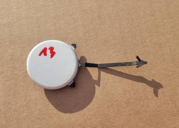 CITROEN BERLINGO II III 2008- ZAŚLEPKA HAKA ZDERZAKA TYŁ 9682758677 / 13