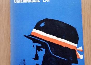 Przemoczone pod plecakiem 18 lat, książka 1974r. PRL
