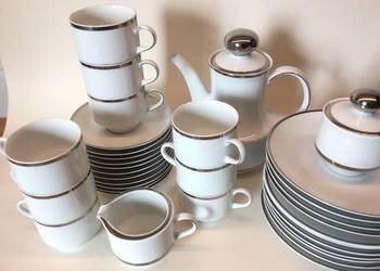 Serwis porcelanowy Mitterteich Bavaria retro vintage 60.-70.