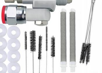 Zawór CleanShot do Agregatu Malarskiego – 10 Uszczelek | 2 Filtry 60 Mesh