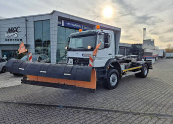 Mercedes Axor 1833 4X4 Mercedes-Benz Axor 18.33 4X4 / HAKOWIEC / PŁUG ŚNIE…