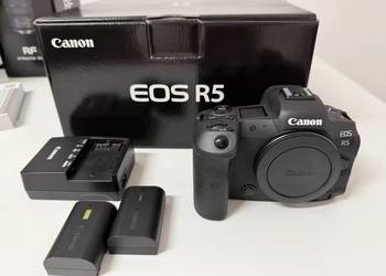 Canon EOS R5 + RF 24-70mm f/2.8 L IS USM + 2 baterie