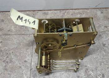 M141 Mechanizm starego zegara Lauffer W6 kwadransowy bufetowy kominkowy