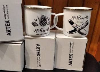 kubek emaliowany roselli