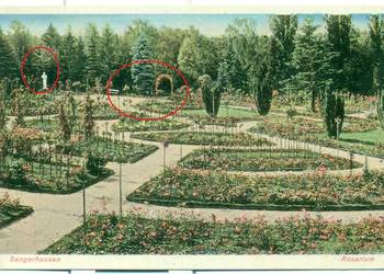 Sangerhausen Rosarium Postkarte