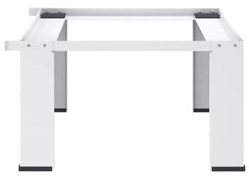 vidaXL Podest pod pralkę, biały(SKU:50447)