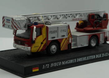 Samochód strażacki - IVECO Magirus DLK 23-12 (1:72) delprado