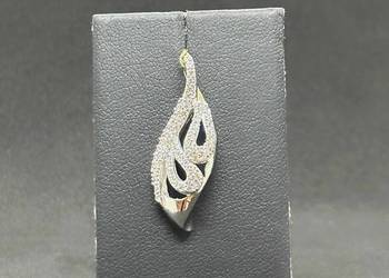 Nowa Srebrna Rodowana Zawieszka pr 925 2,33g