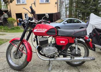 Motocykl Cezet 175 model 487, rok 1988