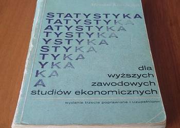 Statystyka dla wyższych zawodowych studiów ekonomicznych Krzysztofiak