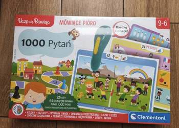 Clementoni mówiące pióro 1000 pytań uczę się bawiąc