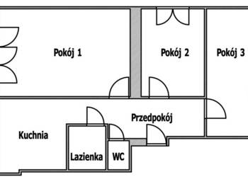 M3 w Centrum z potencjałem - 63 m2  3 pokoje + dwie piwnice