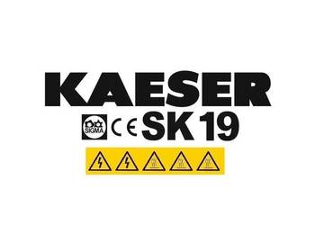 Naklejki oklejenie naklejka - KAESER SK 19 Zamiennik