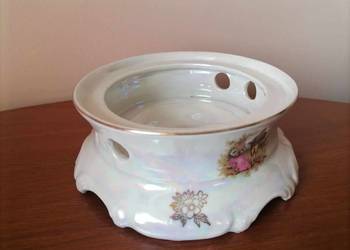 Podgrzewacz Porcelanowy Dostojny Zakochana Para Błękit