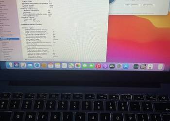 Macbook Air A1466 1,4GHz 4GB HD5000 128GB Bateria 466 cykli