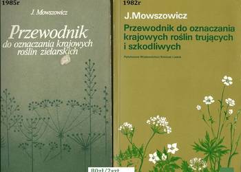 Przewodniki - Mowszowicz/ rośliny / przewodnik / klucz / botanika