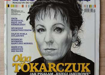 Książki Magazyn do czytania nr. 3 październik 2014 Tokarczuk