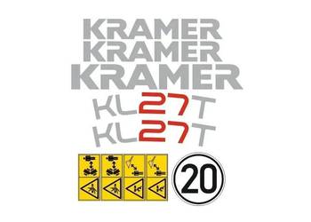 Naklejki oklejenie naklejka - KRAMER KL27T Zamiennik