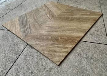 (F) Okazja Gres HERRINGBONE WOOD BROWN 59,8x59,8