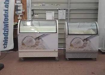 Konserwator lodów na 7 lub 9 kuweciarka lody JUKA zamrażarka witryna