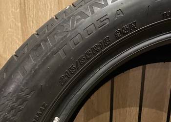 Opony komplet letnie 4x Bridgestone turanza 215 55 18
