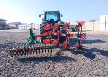 Pług Obrotowy Kverneland VD 85 4 Skiby + wał Packomat