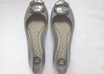 Baleriny szare Zaxy r. 39-39,5 Brazylia NOWE
