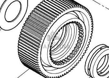 Massey Ferguson 5410 Koło Zębate Zębnik Zębatka Bieg Skrzyni Biegów 80 zęb…
