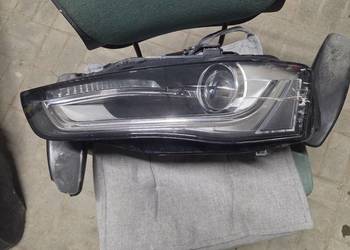 LEWA PRZEDNIA LAMPA BI-XENON LED  AUDI A4 s line B8 LIFT 12-16