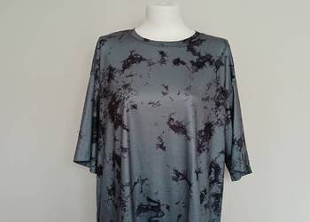 Oversize’owa bluzka tie-dye SHEIN • Rozmiar XL