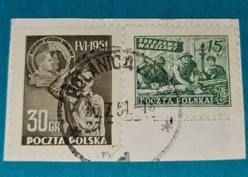 Znaczki PRL 1951r Starocia