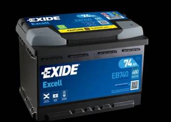 Akumulator 74Ah 680A Exide Excell