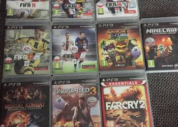 Sprzedam 10 gier na ps3 stan idealny