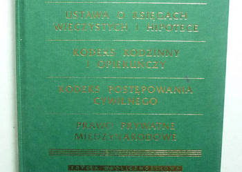 KODEKS CYWILNY USTAWA O KSIĘGACH WIECZYSTYCH
