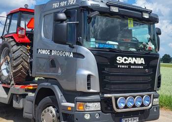 Scania laweta pomoc drogowa
