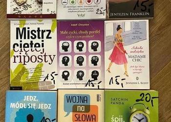 Sprzedam książki jak na zdjęciu